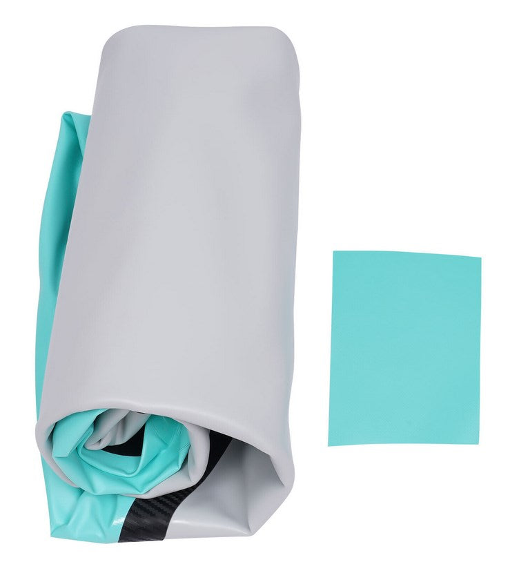 CNCEST 100x80cm Aufblasbare Gymnastik Rolle mit Pumpe Yoga Roll Fitness Rolle für Gymnastik Training Fitness