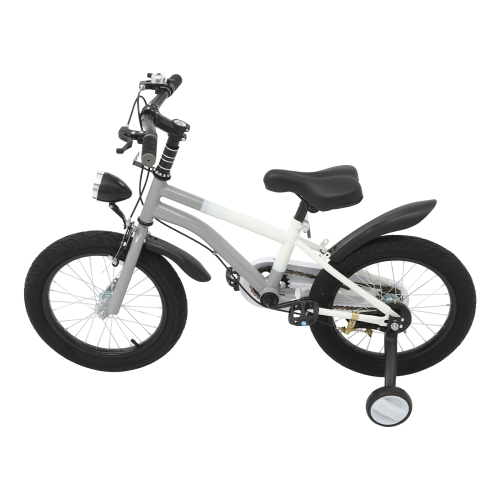 16-Zoll-Kinderfahrrad fr Kinder von 106135 cm Gre und 58 Jahren  Grau