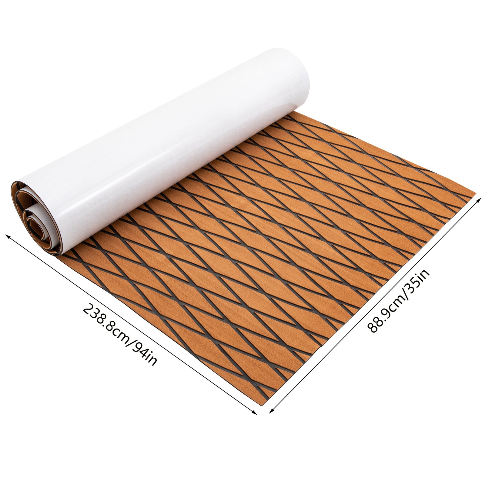 CNCEST Boot Bodenbelag EVA-Schaum Decking Blatt Marine Non-Slip selbstklebende Bodenbelag Material für Motorboot RV Yacht Kajak