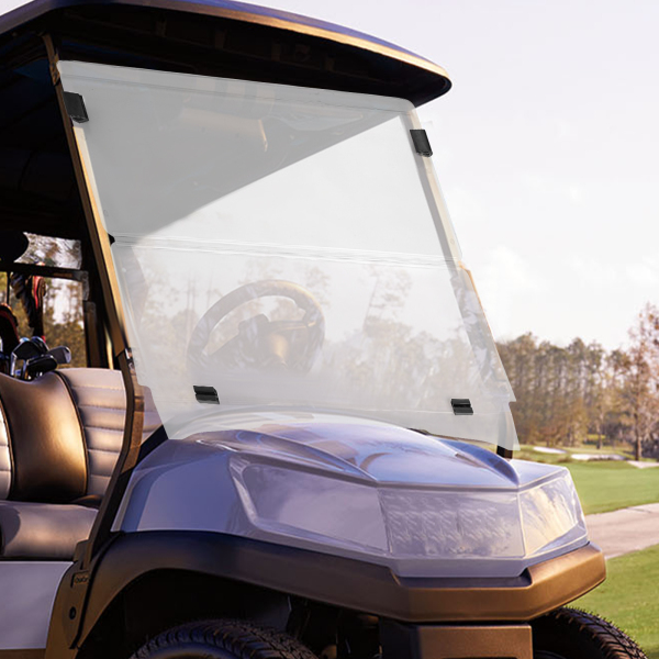 EZGO TXT 1995-2013 Faltbare Windschutzscheibe für Golfwagen, Windschutzscheibe für Golfwagen, Windschutzscheibe für Golfwagen