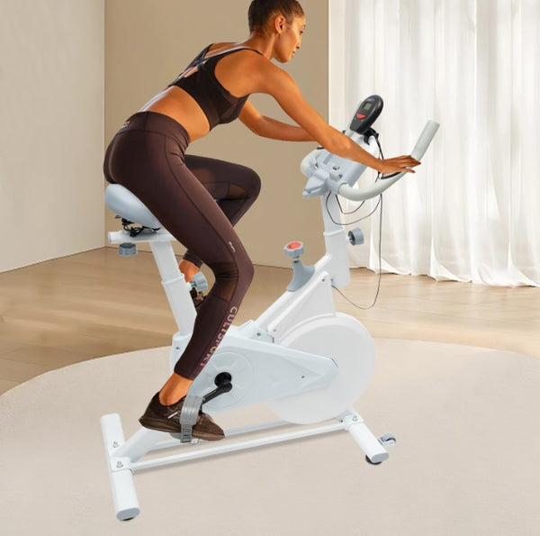 CNCEST Heimtrainer Fahrrad, Heimtrainer für den Heimgebrauch, Indoor Cycling Stationär Bike für Heimtraining