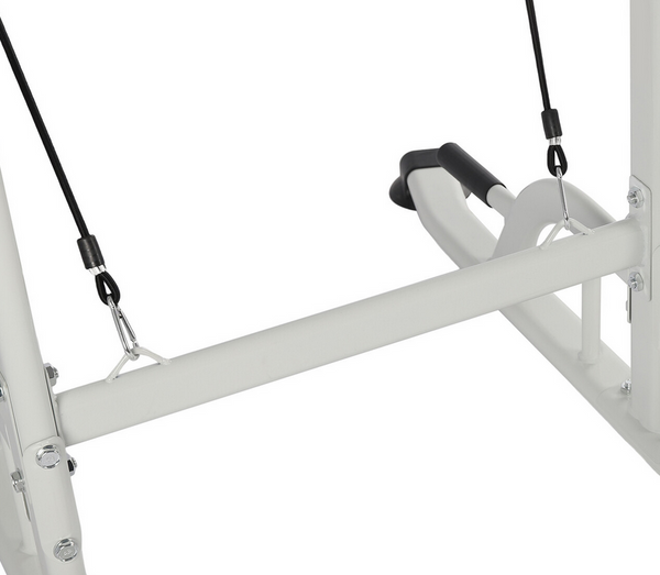 Klimmzugstange Pull UP Kraftstation für Das Heim-Fitnessstudio, Belastbarkeit bis zu 150kg (Weiß)