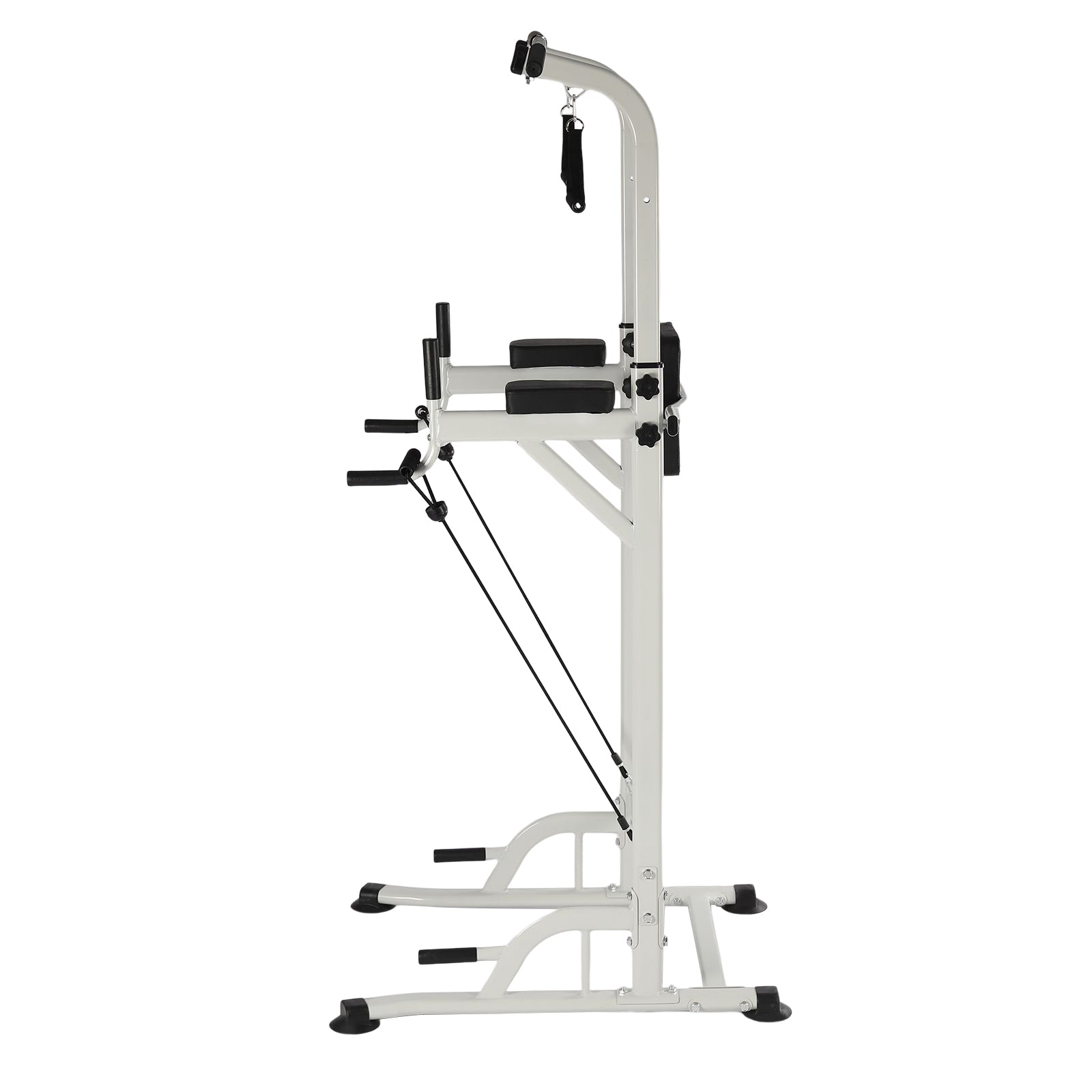 Klimmzugstange Pull UP Kraftstation für Das Heim-Fitnessstudio, Belastbarkeit bis zu 150kg (Weiß)