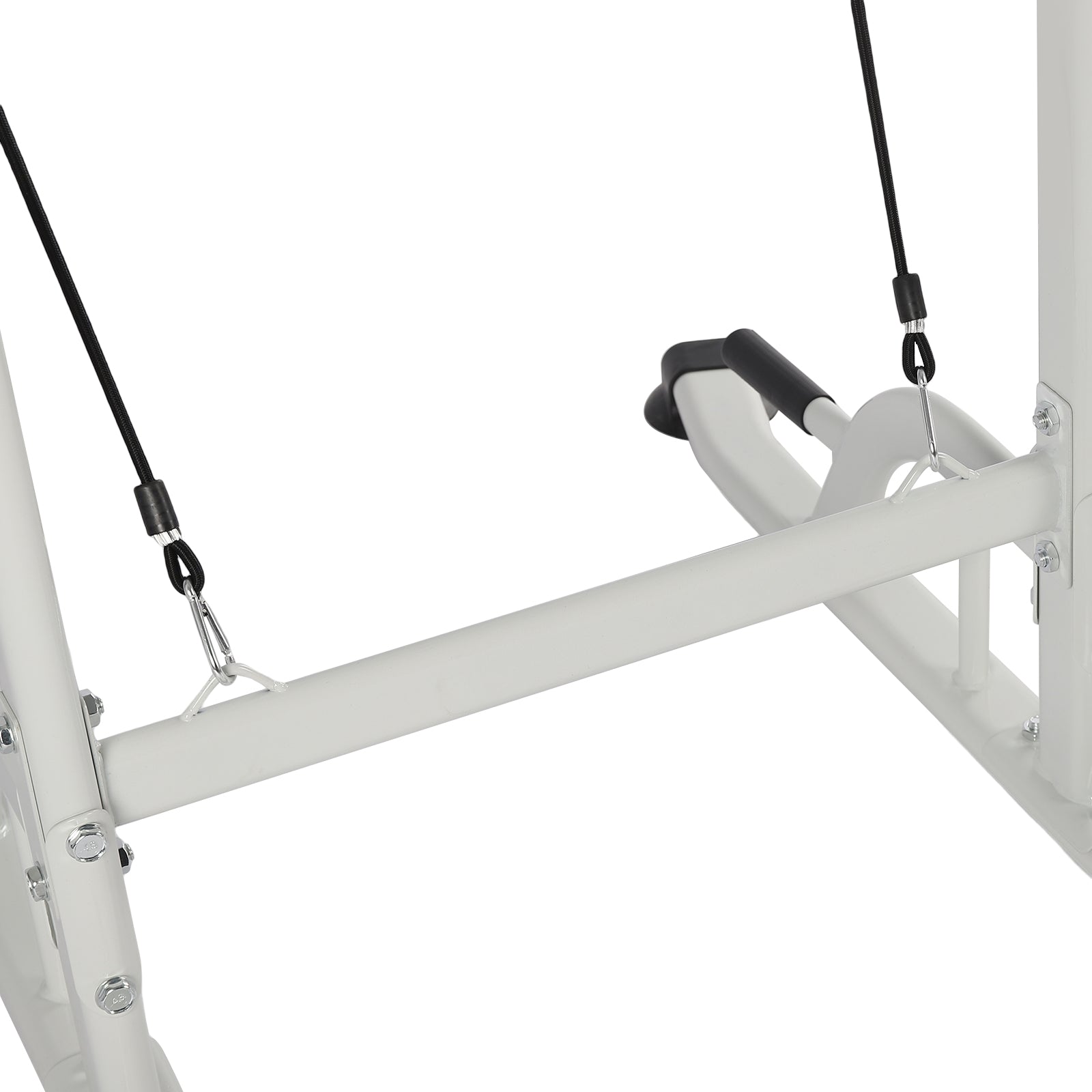 Klimmzugstange Pull UP Kraftstation für Das Heim-Fitnessstudio, Belastbarkeit bis zu 150kg (Weiß)