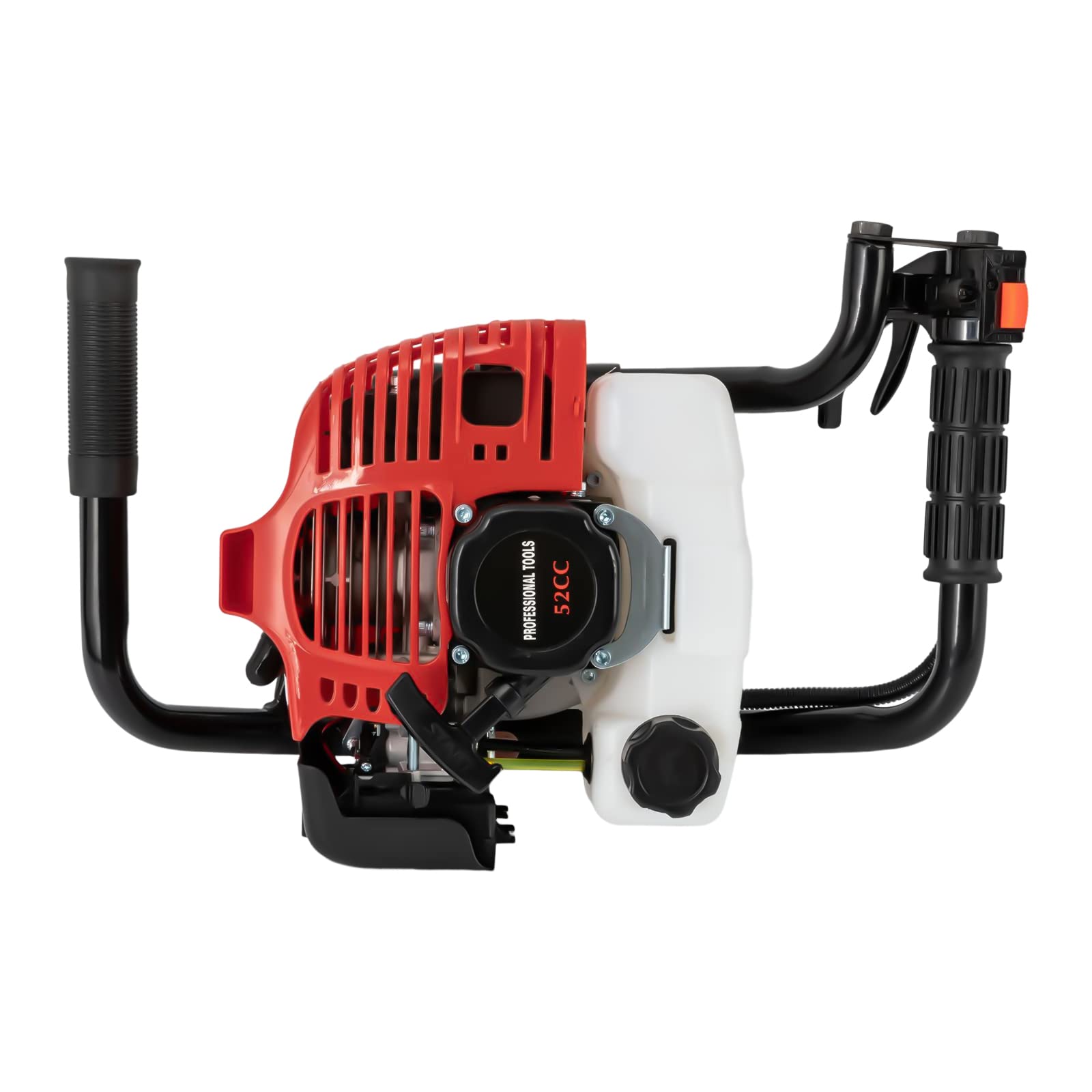 52cc Benzin Motor Post Hole Digger 2-Takt gasbetriebener Erdbohrer Erdbohrgerät Erdlochbohrer Set