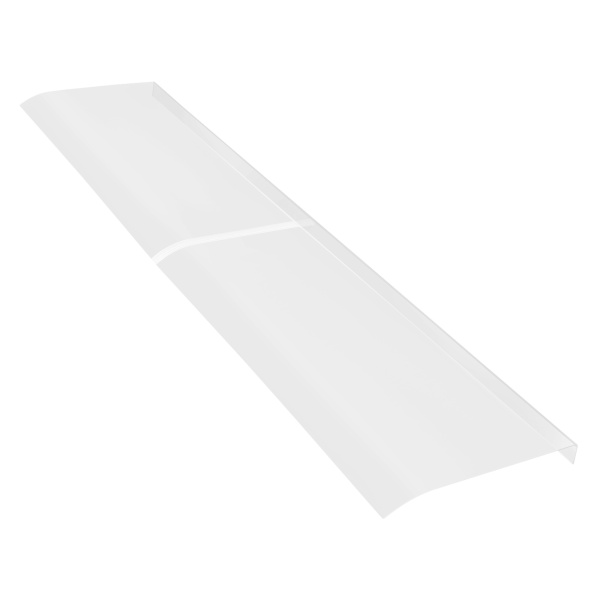 50*200cm-Transparente Außenüberdachung-Fassadenmontage