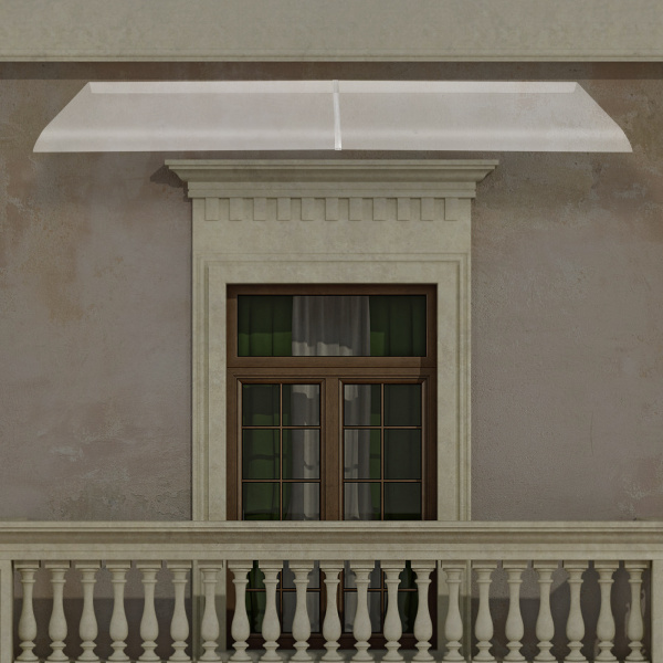 50*200cm-Transparente Außenüberdachung-Fassadenmontage 50*200cm-Transparente Außenüberdachung-Fassadenmontage