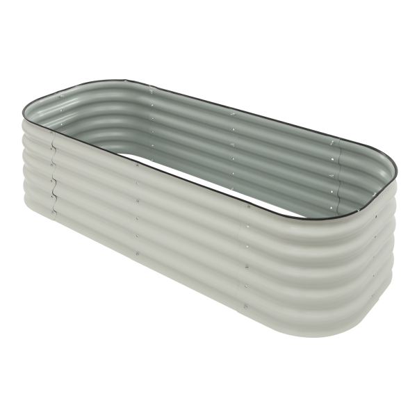 8-in-1-Pflanzkasten aus Metall, Hochbeet, Gartenbeete, Hochbeet für den Außenbereich