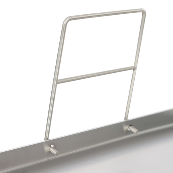 44,5 x 26 cm Edelstahlgrill, Grillplatte, universelles BBQ-Grilltablett für den Heimgebrauch, Grillläden und -stände