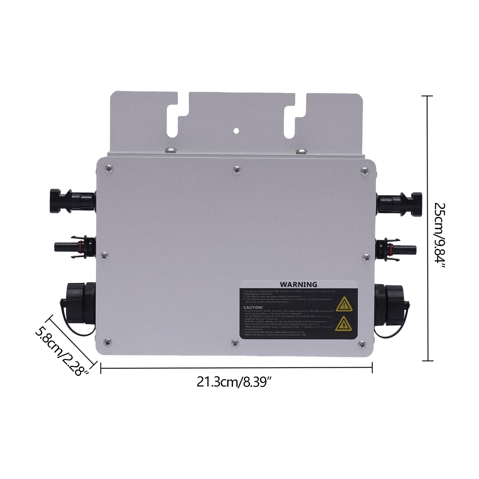 600W Solar Grid Tie Micro Inverter Wasserdicht IP65 DC54V für Solarpanel 600W Solar Grid Tie Micro Inverter Wasserdicht IP65 DC54V für Solarpanel