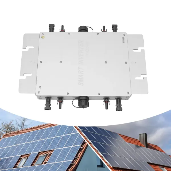1400W WVC1400 Wasserdichter Gitter gebundener Wechselrichter Solar Microinverter Solar Grid Tie Inverter