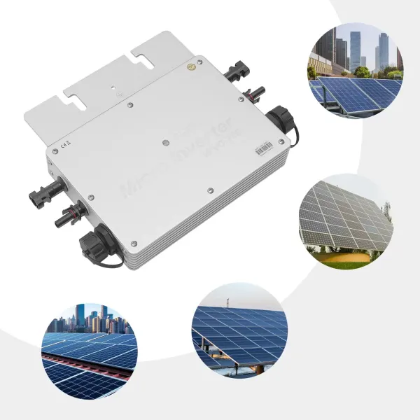 700W Micro Inverter Solar Grid Tie Microinverter IP65 230V Automatische Identifikations-Wechselrichter