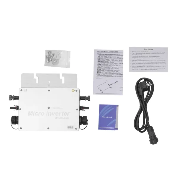 700W Micro Inverter Solar Grid Tie Microinverter IP65 230V Automatische Identifikations-Wechselrichter 700W Micro Inverter Solar Grid Tie Microinverter IP65 230V Automatische Identifikations-Wechselrichter
