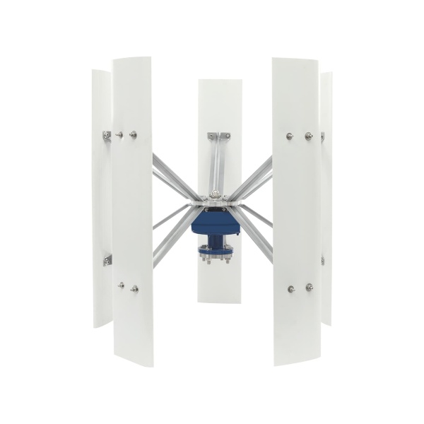 H5 Blatt-Vertikale Windturbine-12V 100W 5-Blatt-Windturbinengenerator, Windturbine mit vertikaler Achse