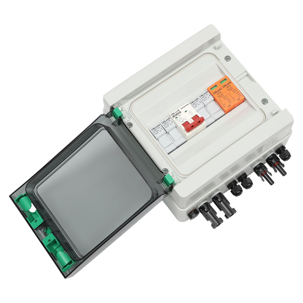CNCEST Solar Box DC 500V 2-String 63A, DC Leistungsschalter, Schutz System Box