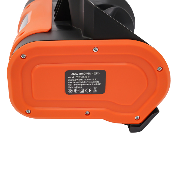 Elektrische Schneefräse mit Kabel, Plug-in Schneekehrmaschine, Schneefräse, Schneeräumer