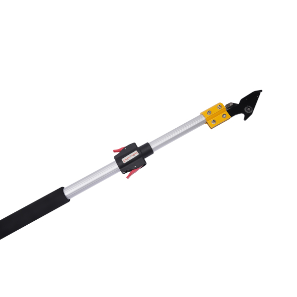 CNCEST Elektrische Loppers Batterie Gartenschere mit Teleskopgriff Professionelle Schneidschere Schneiddurchmesser mit Verlängerungsstab