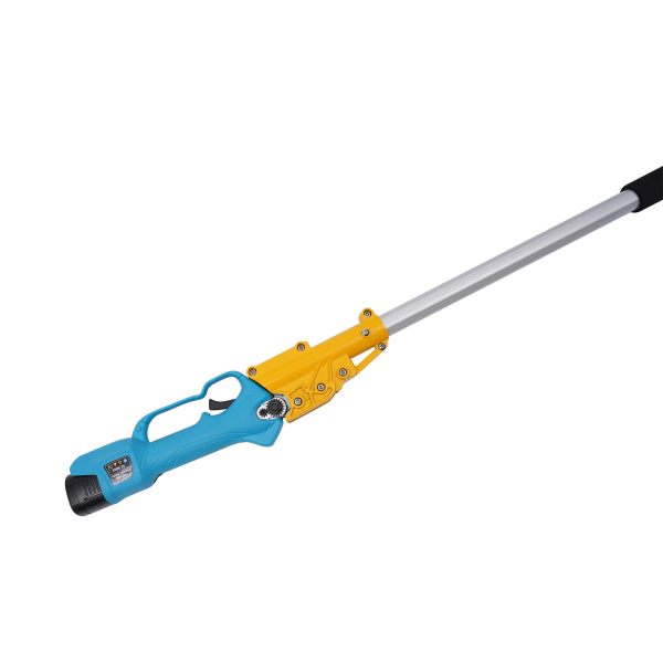 CNCEST Elektrische Loppers Batterie Gartenschere mit Teleskopgriff Professionelle Schneidschere Schneiddurchmesser mit Verlängerungsstab