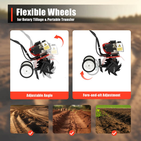 52CC 2 Takt Motor 1,9KW Arbeitsbreite 35cm Profi Benzin Gartenfräse 52CC 2 Takt Motor 1,9KW Arbeitsbreite 35cm Profi Benzin Gartenfräse