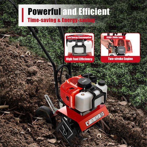 52CC 2 Takt Motor 1,9KW Arbeitsbreite 35cm Profi Benzin Gartenfräse 52CC 2 Takt Motor 1,9KW Arbeitsbreite 35cm Profi Benzin Gartenfräse