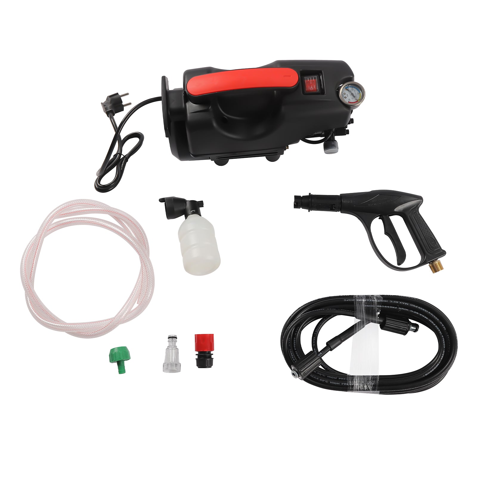 Elektrischer Hochdruckreiniger Mit Spritzpistole Garten Hochdruckreiniger Kit Multifunktionaler