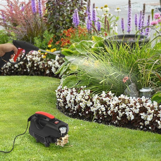 Hochdruckreiniger mit Zubehör, 1400 W Haus und Garten Hochdruckreiniger mit Zubehör, 1400 W Haus und Garten