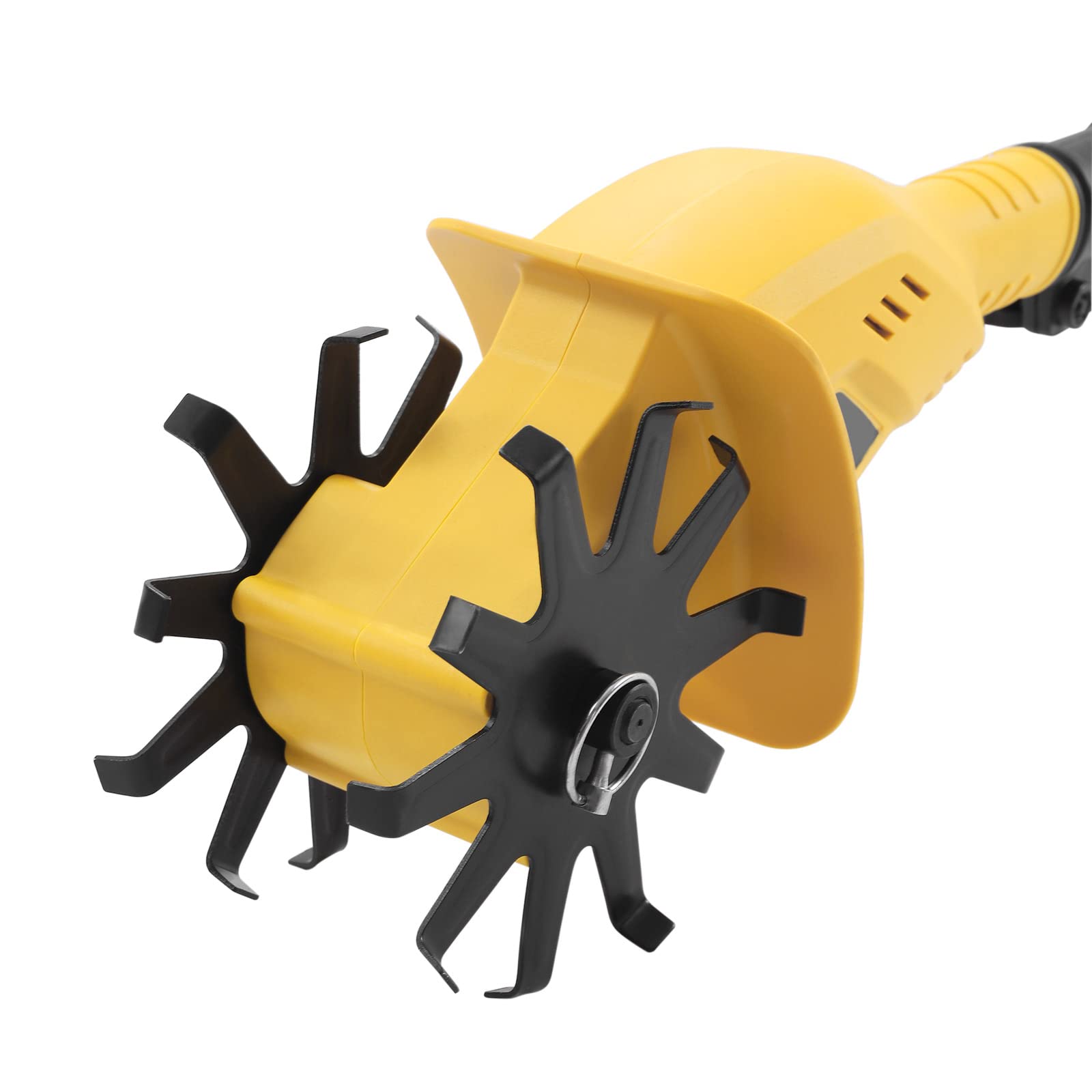 Akku Bodenhacke - Kabellose Motorhacke mit Lithium Batterie 20V Arbeitstiefe: 17 cm Arbeitsbreite: 10cm Elektromotorhacke (Gelb) Akku Bodenhacke - Kabellose Motorhacke mit Lithium Batterie 20V Arbeitstiefe: 17 cm Arbeitsbreite: 10cm Elektromotorhacke (Gelb)