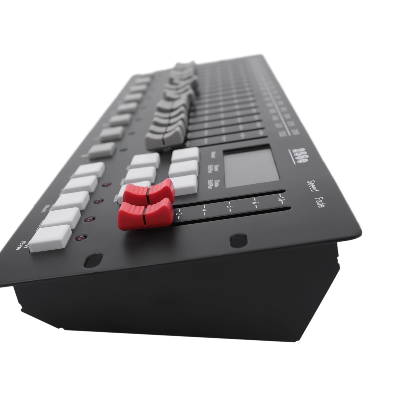 DMX Controller, 256CH DMX 512 Light Console, Lighting Controller-Panel, für Bühnenbeleuchtung, DJ-Lichter, KTV