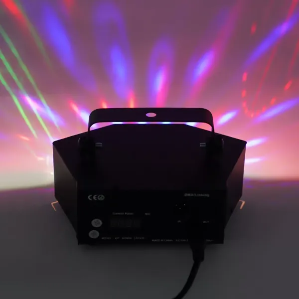 7-Augen LED RGB Licht DJ Projektor Disco Bühnenbeleuchtung Lichteffekt DMX Effekt Spotlight Party Bar Geburtstag