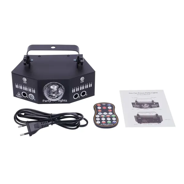 7-Augen LED RGB Licht DJ Projektor Disco Bühnenbeleuchtung Lichteffekt DMX Effekt Spotlight Party Bar Geburtstag