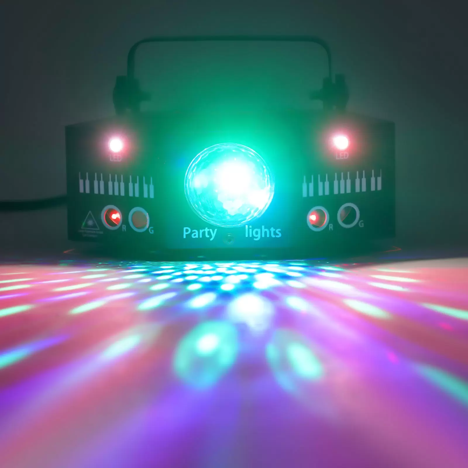 7-Augen LED RGB Licht DJ Projektor Disco Bühnenbeleuchtung Lichteffekt DMX Effekt Spotlight Party Bar Geburtstag
