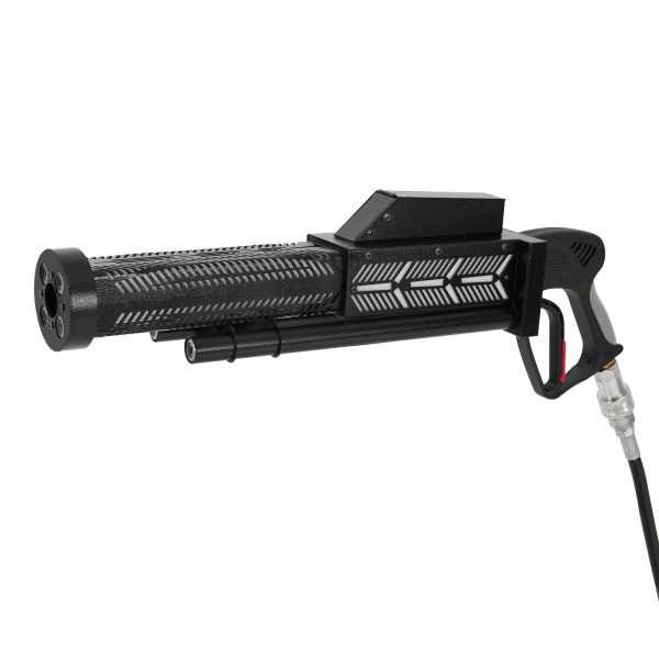 CO2-Säulenpistole mit blauer LED (ohne Batterie) - Euro-Spitze