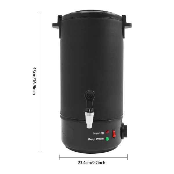 10-Liter-Wachsschmelzer, Elektrischer Wachsschmelztopf, Wachsschmelzer mit einstellbarer Temperatur
