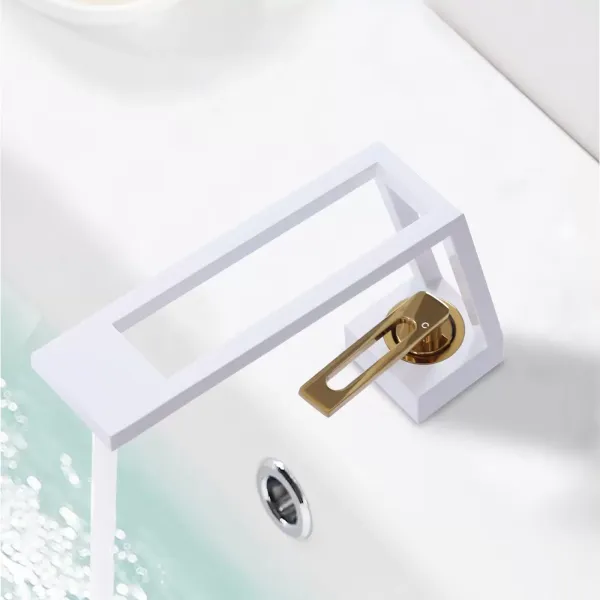 Badezimmer Wasserhahn Waschtisch Mischer  Moderne Wasserfall Hahn Einhebel Mischer mit Keramikventil