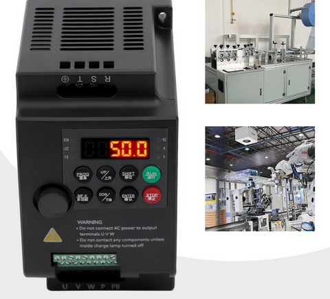 VFD Wechselrichter Frequenzumrichter 2,2KW - Wechselstrom Wechselrichter 380V Frequenzwandler Inverter Antrieb Power Inverter Frequency Converter