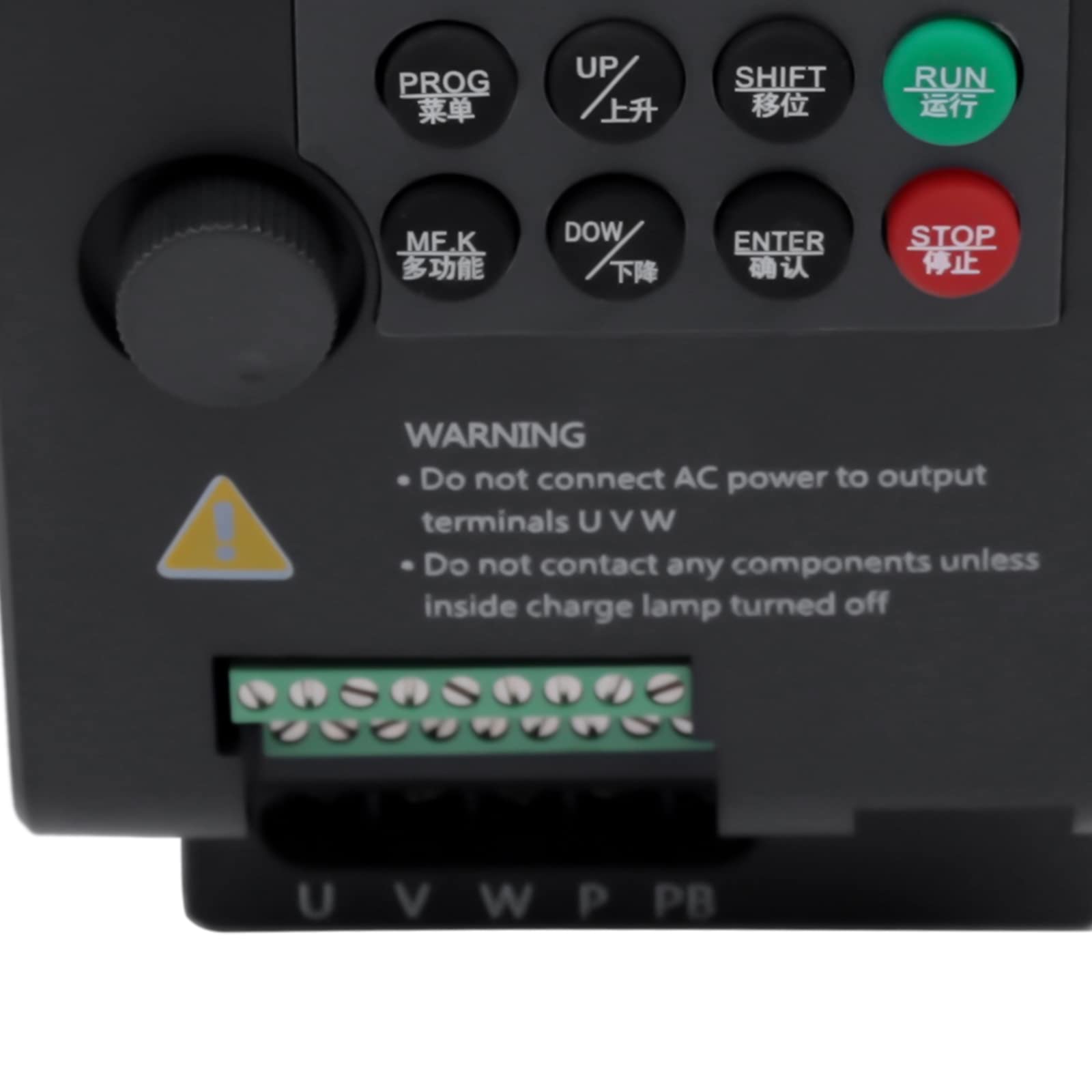 VFD Wechselrichter Frequenzumrichter 2,2KW - Wechselstrom Wechselrichter 380V Frequenzwandler Inverter Antrieb Power Inverter Frequency Converter