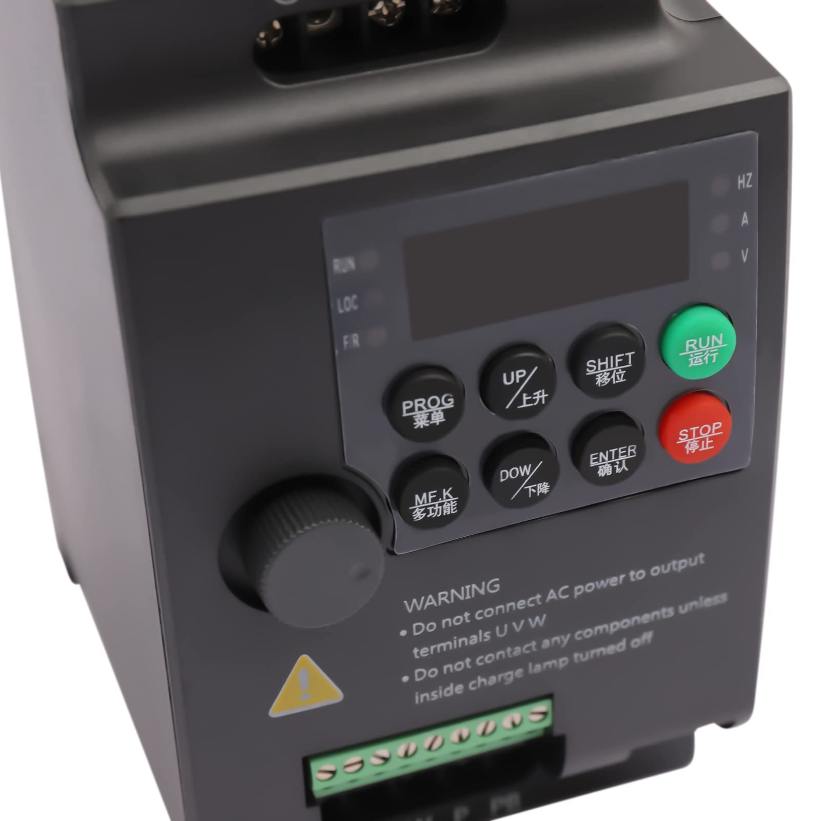 220V- AC Einphasen-Frequenzumrichter Geregelte Wechselrichter für Spindelmotor-Geschwindigkeitssteuerung-Einphasiger Eingang