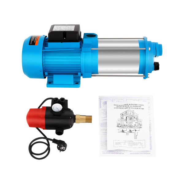 220V 1300W 4000L/H IP44 Kreiselpumpe Hauswasserwerk Gartenpumpe Wasserpumpe