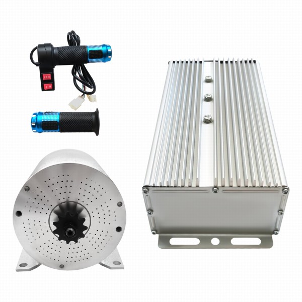 72V 3000W Brushless Motor Kit inkl. 80A Controller Drosselklappengriff